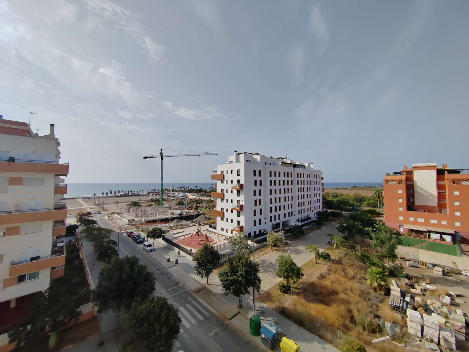 Recently built apartment by the sea